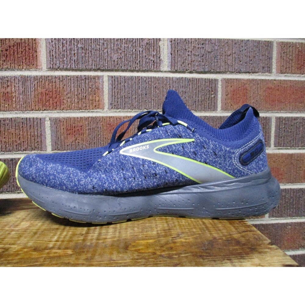 Brooks Mens Glycerin 20 1103841D404 Blue StealthFit Running Shoes Sneakers 13 D - Picture 11 of 13